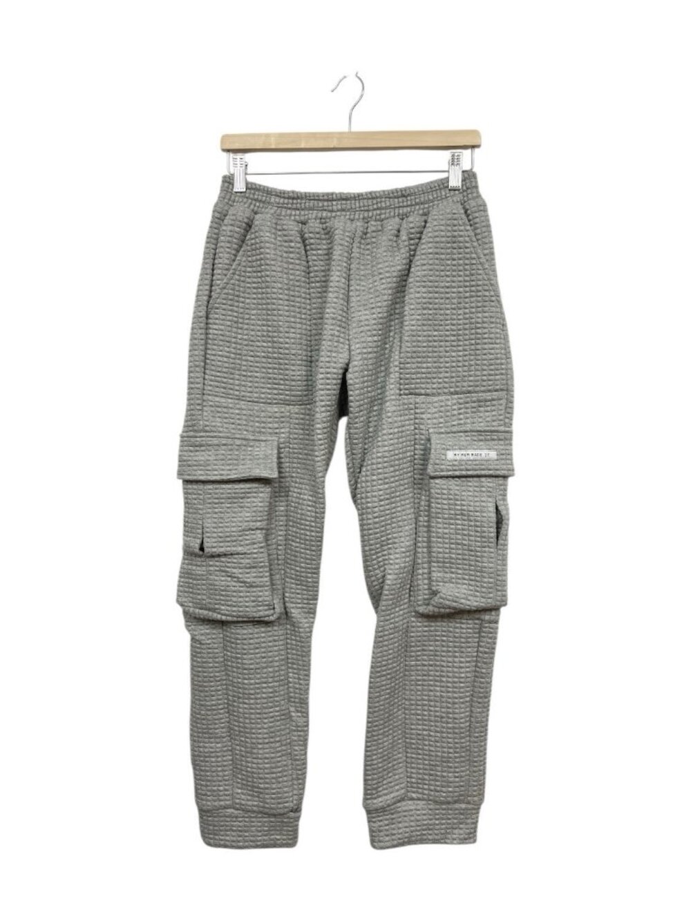 MY MUM MADE IT Gray Quilted Sweatpants Size XS